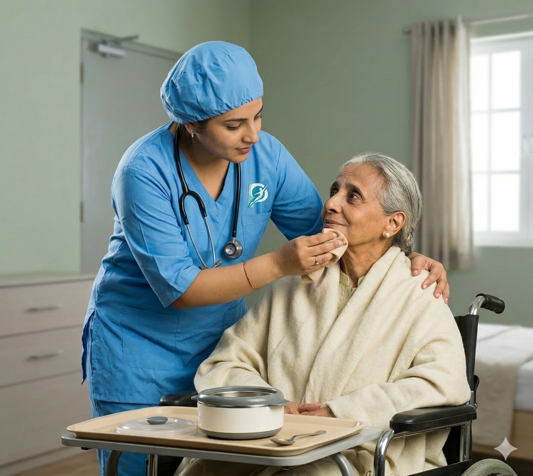 Compassionate bedside nursing care